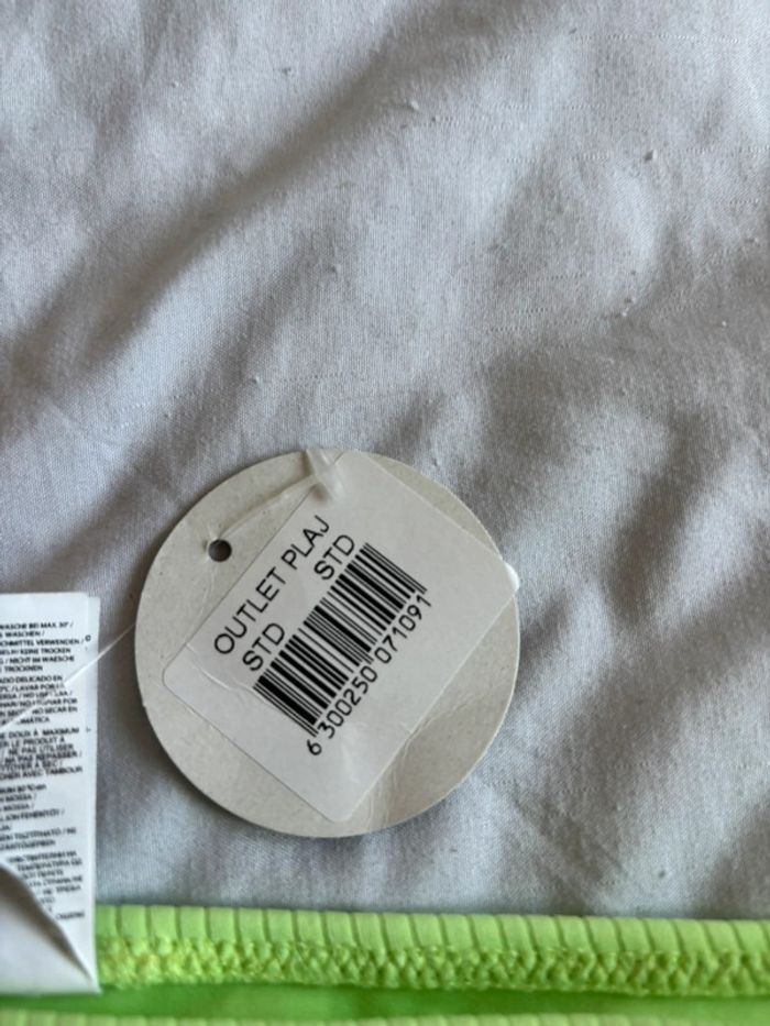 Bas de maillot de bain de bikini vert fluo penti taille M/38 neuf - photo numéro 2