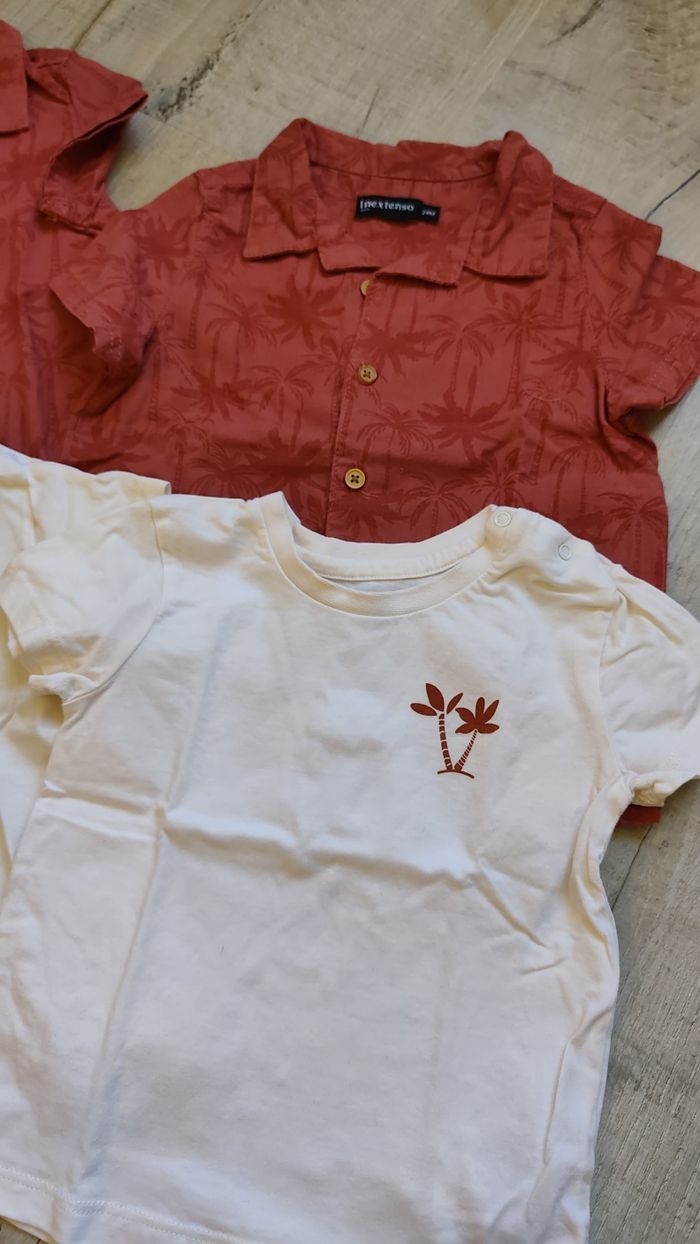 Chemise+ tee-shirts - photo numéro 2