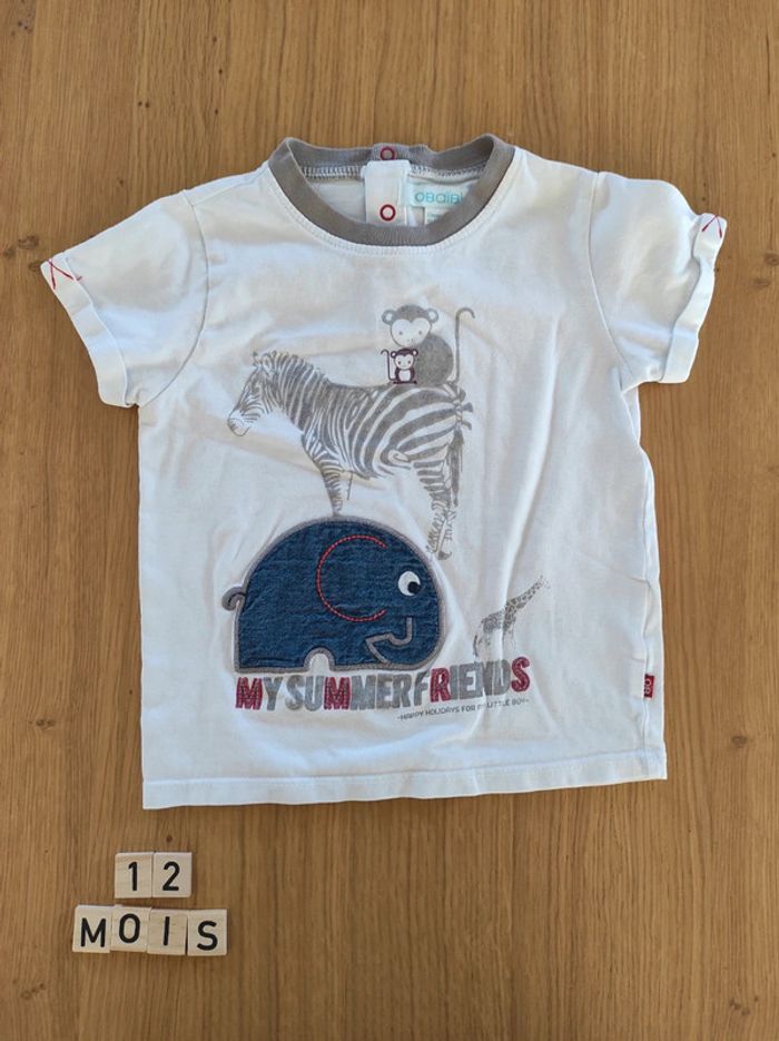 Lot de 2 tee-shirts Obaïbi - photo numéro 6