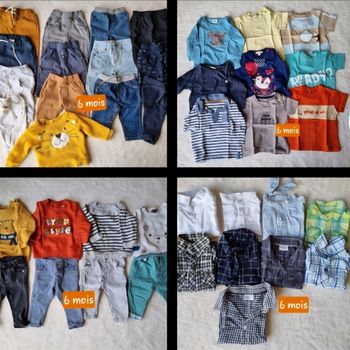 Lot vêtements 6 mois 