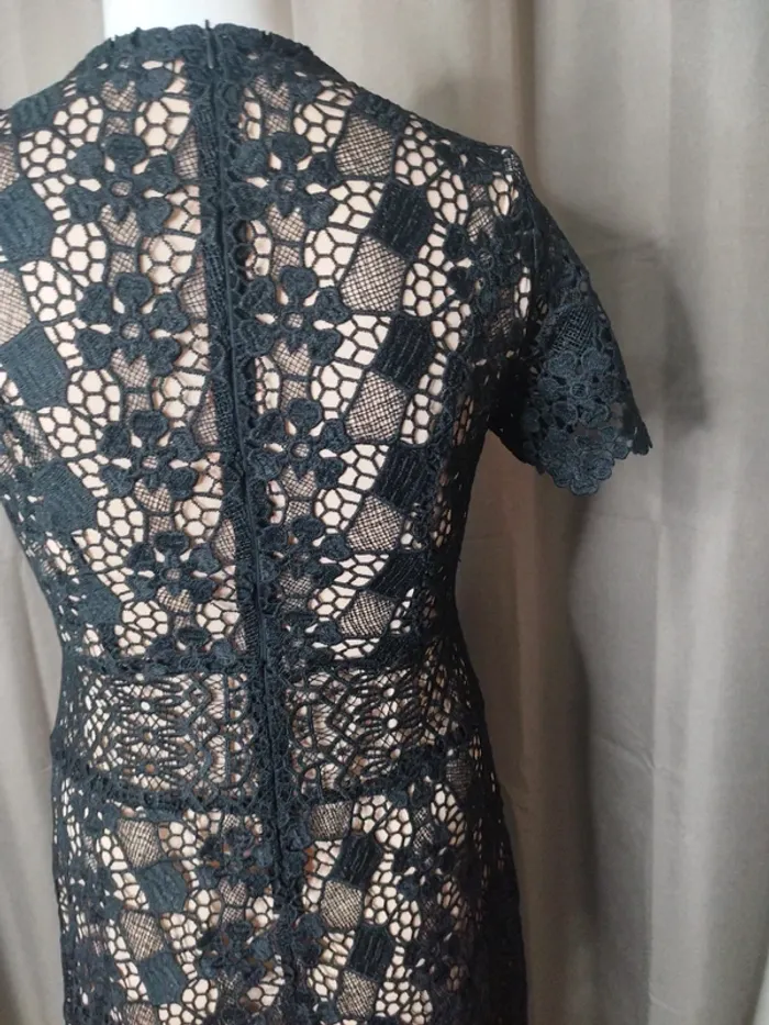 Robe ajourée avec doublure - photo numéro 6