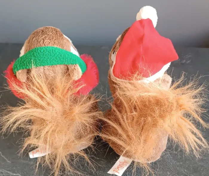 Peluche marmotte de noël en lot - Afibel - photo numéro 6
