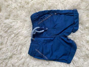 Short obaibi bleu électrique