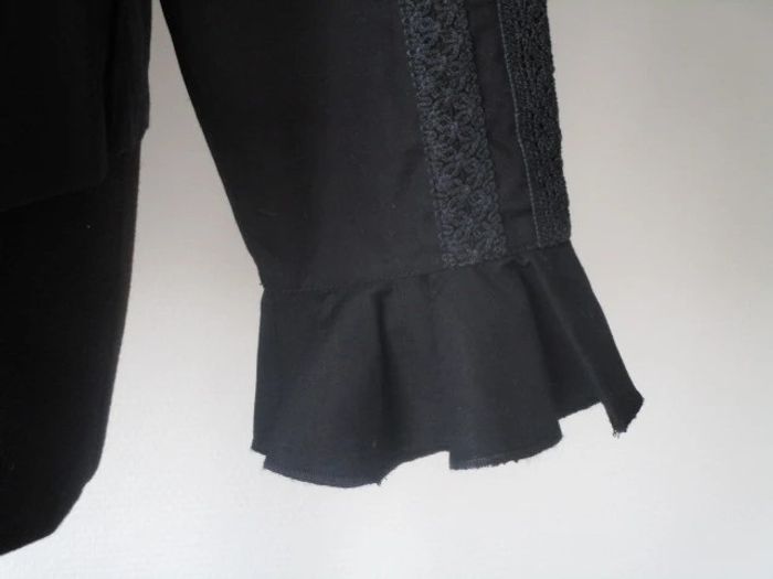 Blouse noire vintage 40 TBE - photo numéro 5