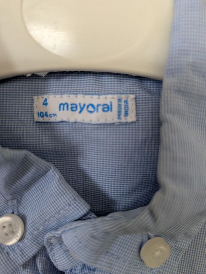 Chemise garçon Mayoral 4 ans - photo numéro 3