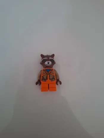 Figurine lego rocket marvel