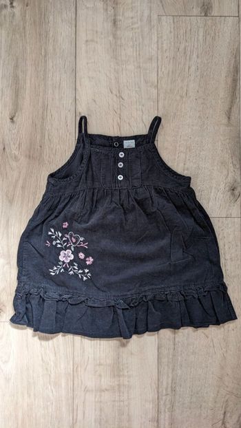 Robe violine et rose les bébés sont comme ça 18 Mois