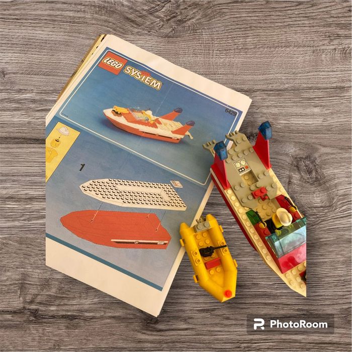 Lego system 6429 le bateau des pompiers - photo numéro 2