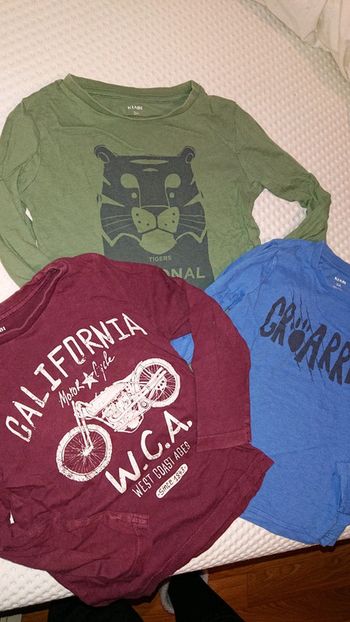 Lot de 3 hauts manches longues