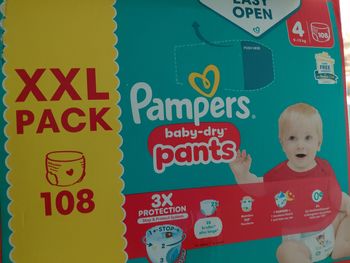 1 paquet pampers gigapack xxlpack pants 4 