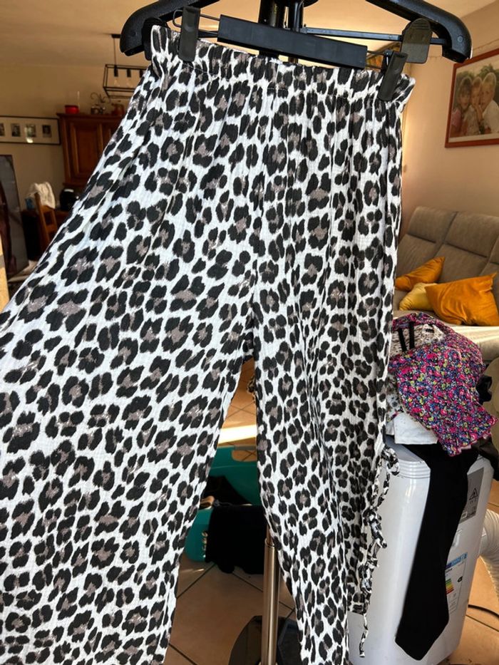 Ensemble léopard tunique et pantalon Miss Stephy - photo numéro 4