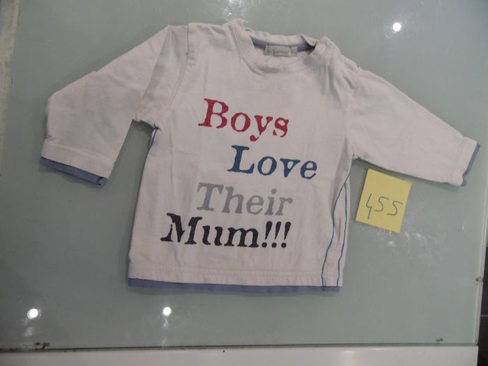 t-shirt manche longue 18 mois in extenso