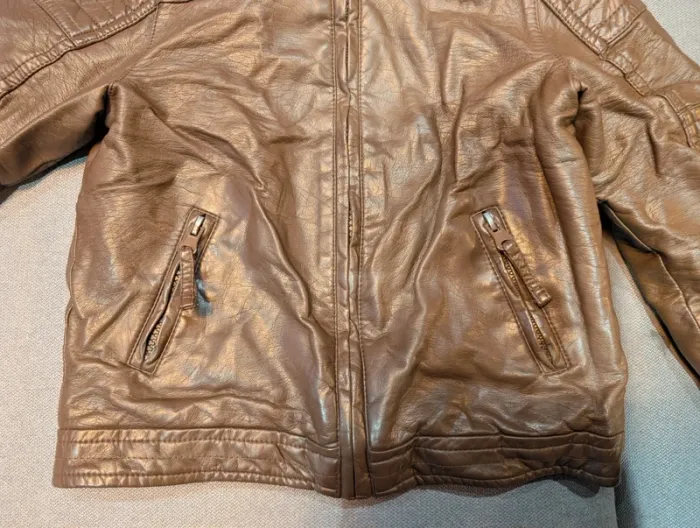 Blouson simili cuir - photo numéro 4