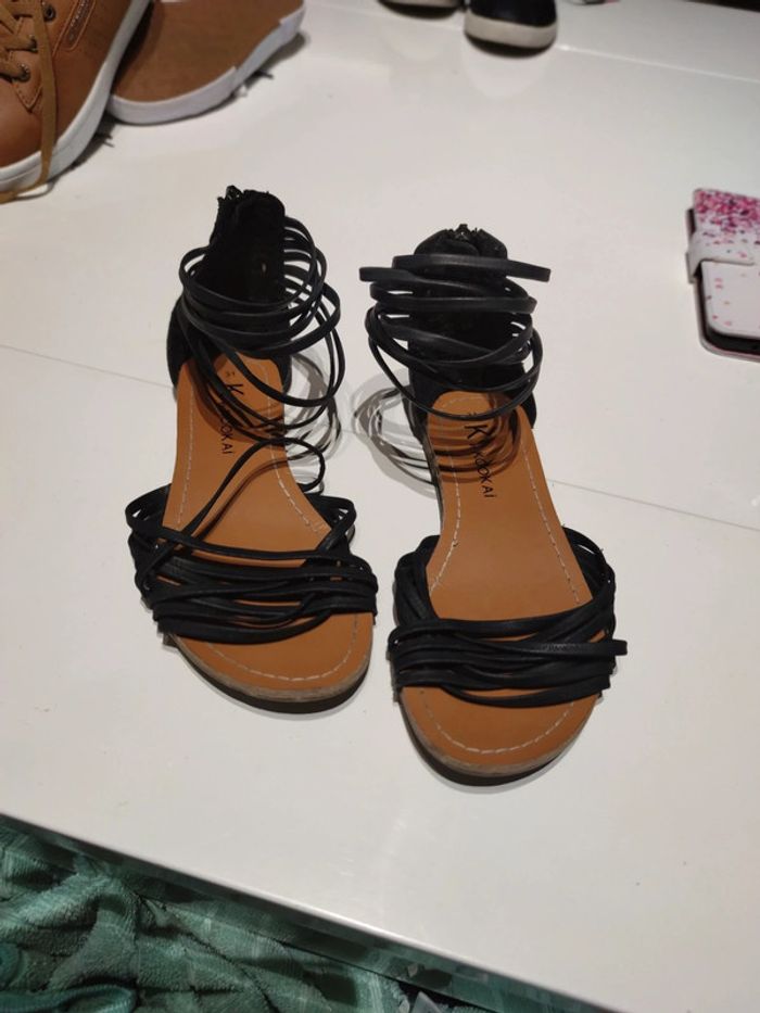 Sandales noires porté quelques fois Kookaï 31