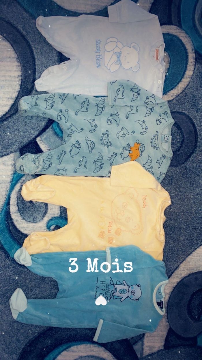 Lots habilles bébé - photo numéro 3