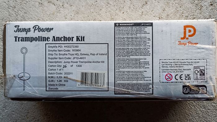 Kit d'ancrage pour trampoline neuf - photo numéro 7