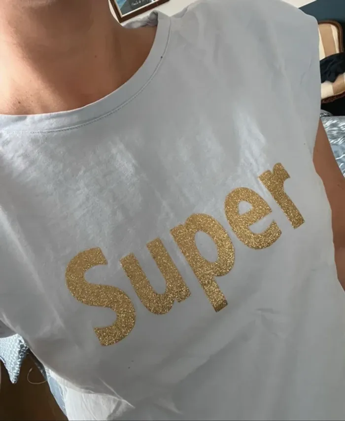 T-shirt sans manches Charlior - photo numéro 7