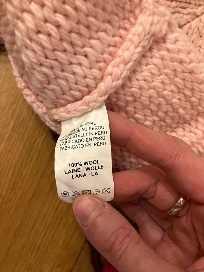 Gilet laine ceinture fleurs - photo numéro 6