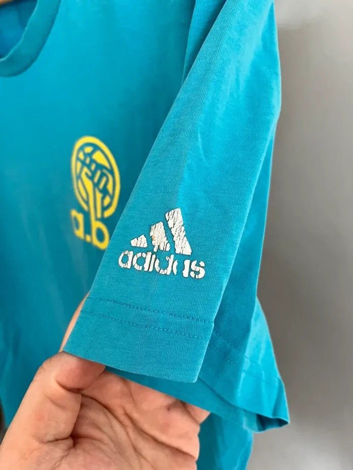 Tee-shirts adidas ABC basket Bleu - photo numéro 3