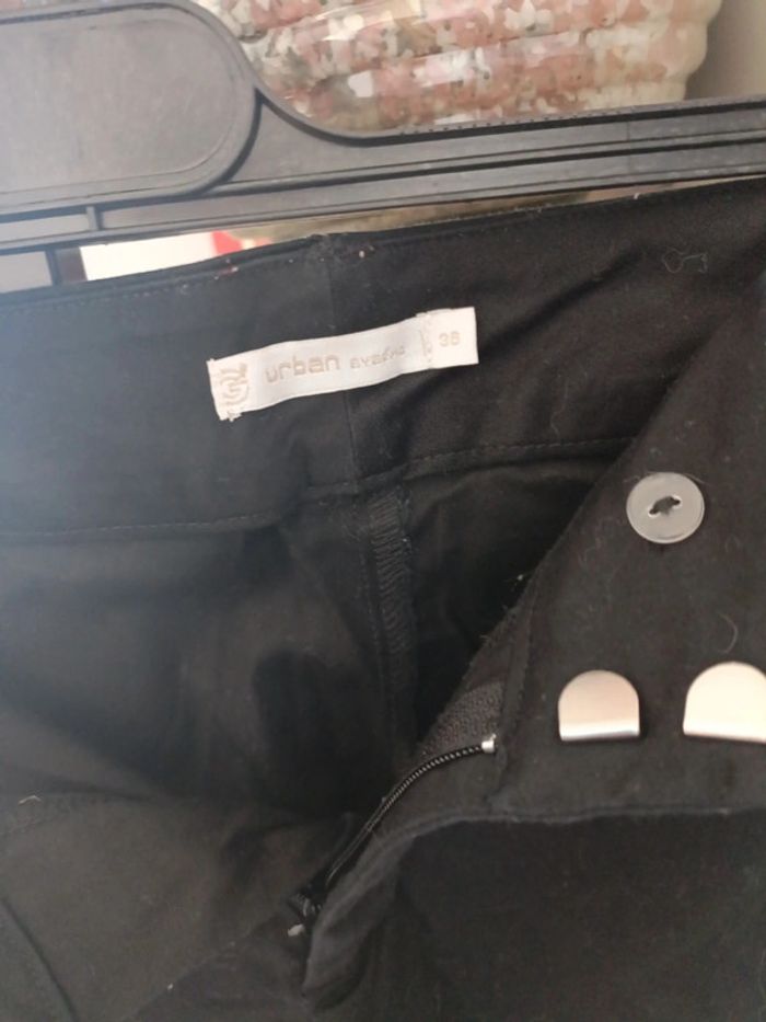 Pantalon classique chino noir Urban by GÉMO – Taille 36 - photo numéro 3