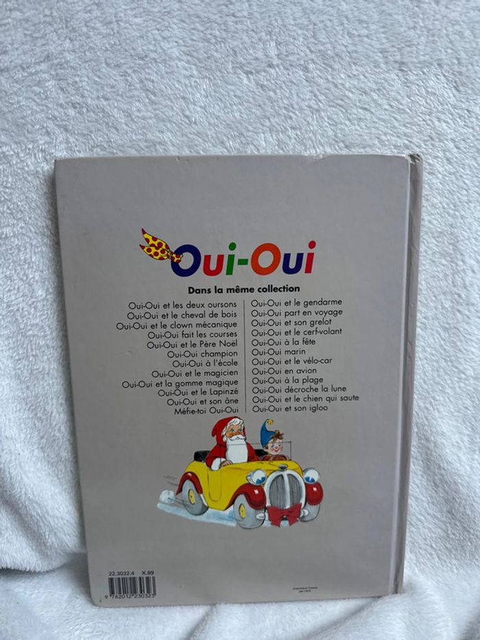 Livre oui oui et le père noel - photo numéro 2