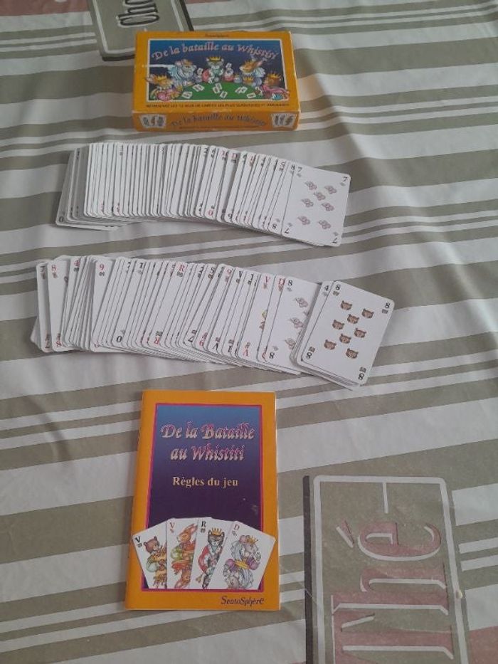 Jeu de la bataille au whistiti