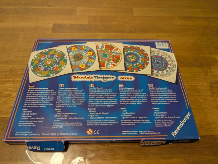 Mandala Designer Création Océan de Ravensburger - photo numéro 2