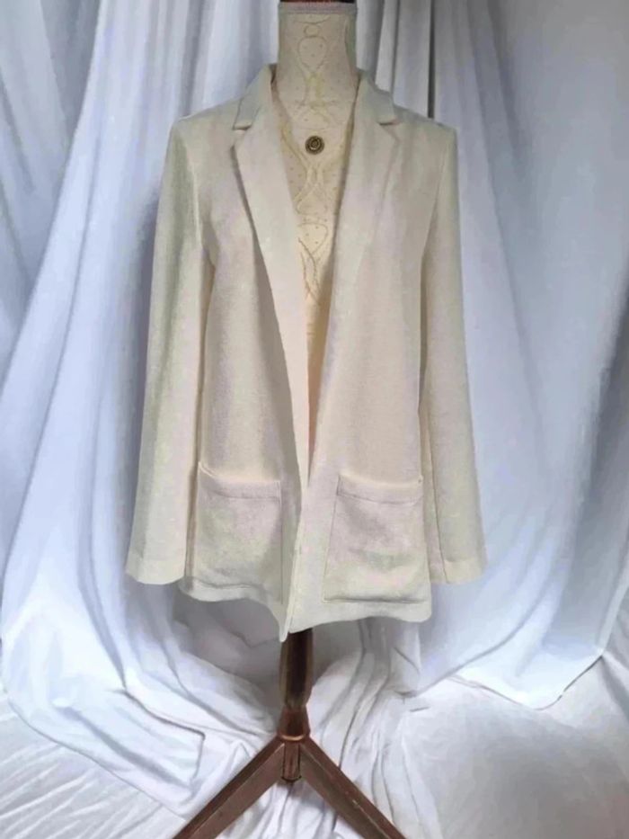 Veste écru🌹 40🌹 femme kiabi