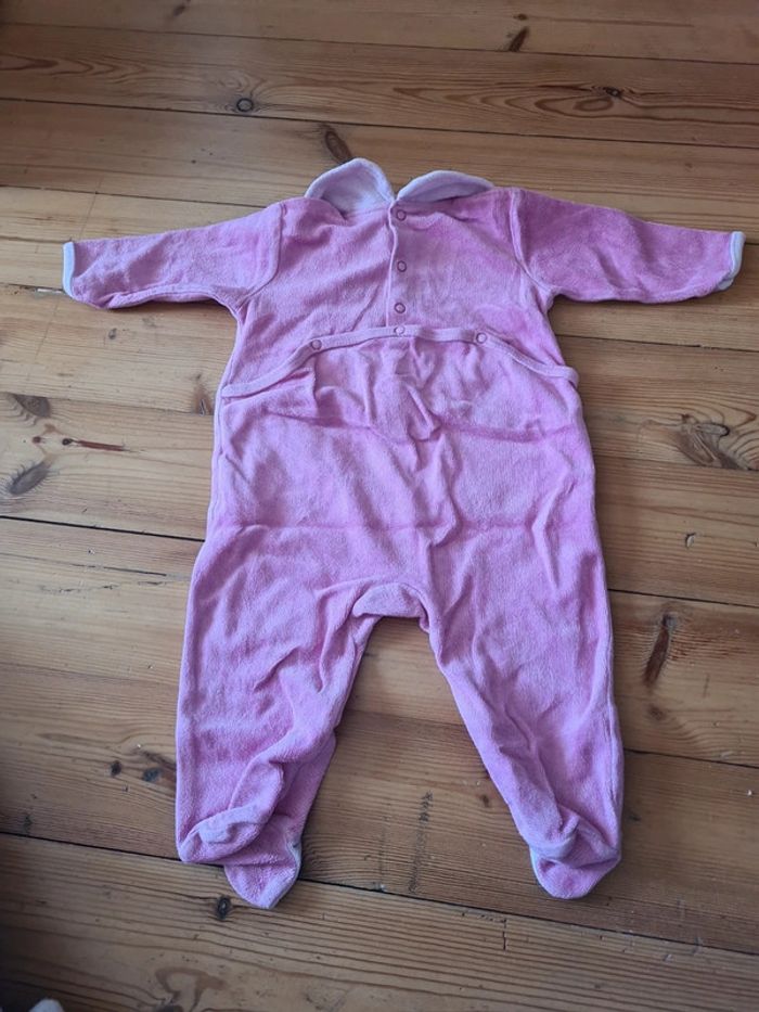 Pyjama velours 9 mois - photo numéro 2