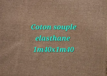 Coupon de tissu coton