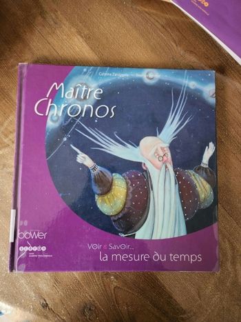 Livre enfant : Maître chronos