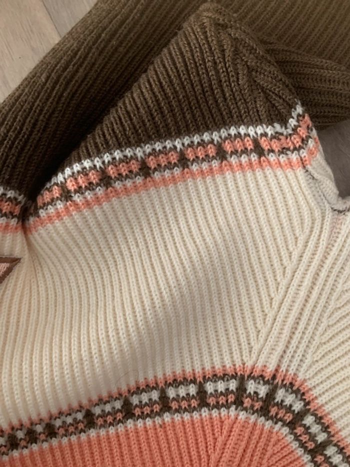 Pull Blanc Bleu vintage - photo numéro 9