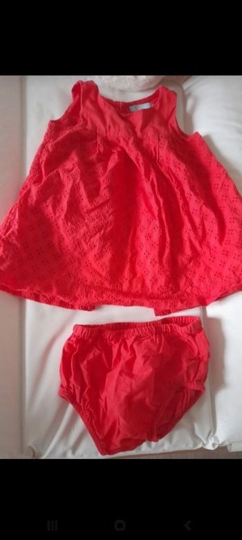 Robe avec culotte assortie