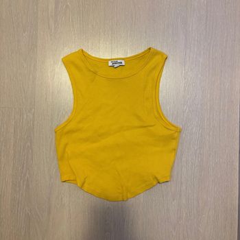 Crop top Jennyfer • jaune • 38 🌿