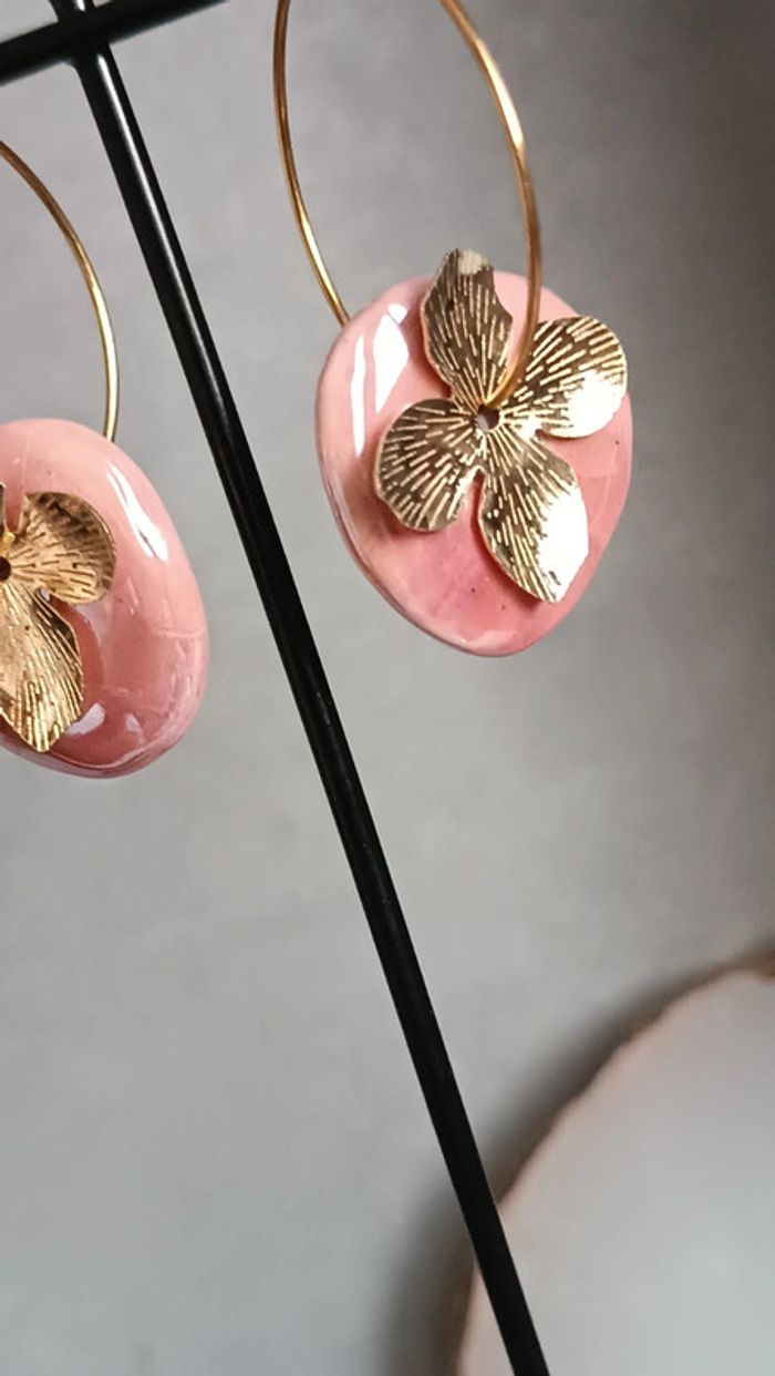 Jolies boucles en acier inoxydable - photo numéro 2