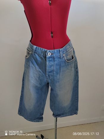 Bermudas en jeans