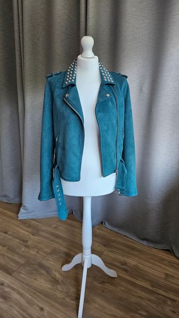 Veste, vert émeraude taille 36, Morgan 