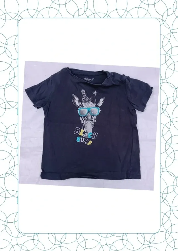 Tee shirt manches courtes 6 mois Bébé rêve