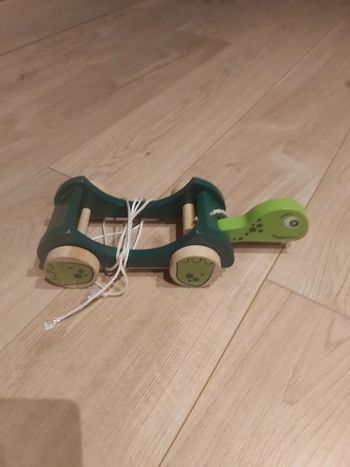 Grande Tortue en bois à tirer comme neuf (78)