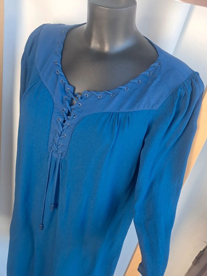 One step robe bleue T.44 en tbe - photo numéro 3
