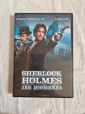 dvd sherlock holmes - jeux d'ombres - cg89dvd