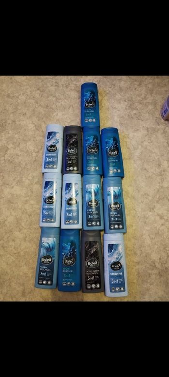 Lot de 12 gels douche Balea Men 3en1 (neufs)