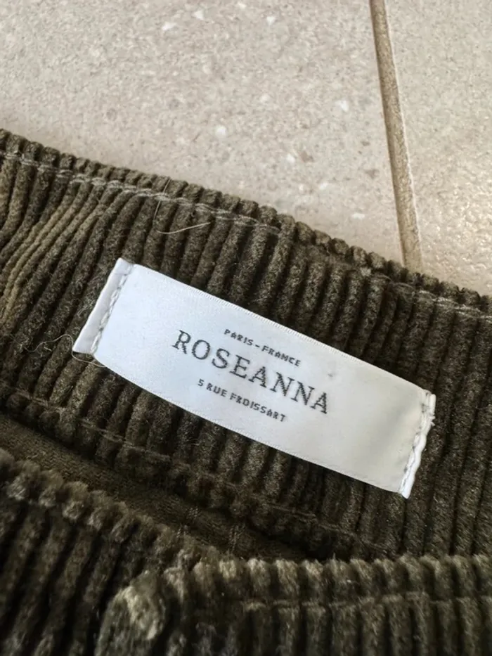Pantalon vert foncé Roseanna, très bon état, taille 38 38x100cm - photo numéro 2