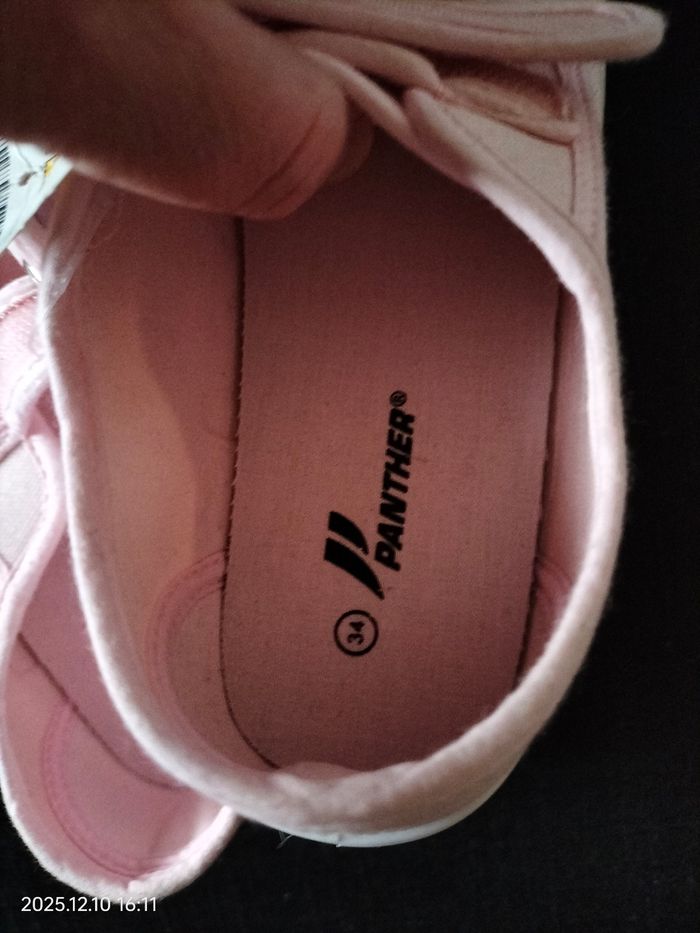 Chaussures fille rose taille 34 neuve - photo numéro 4