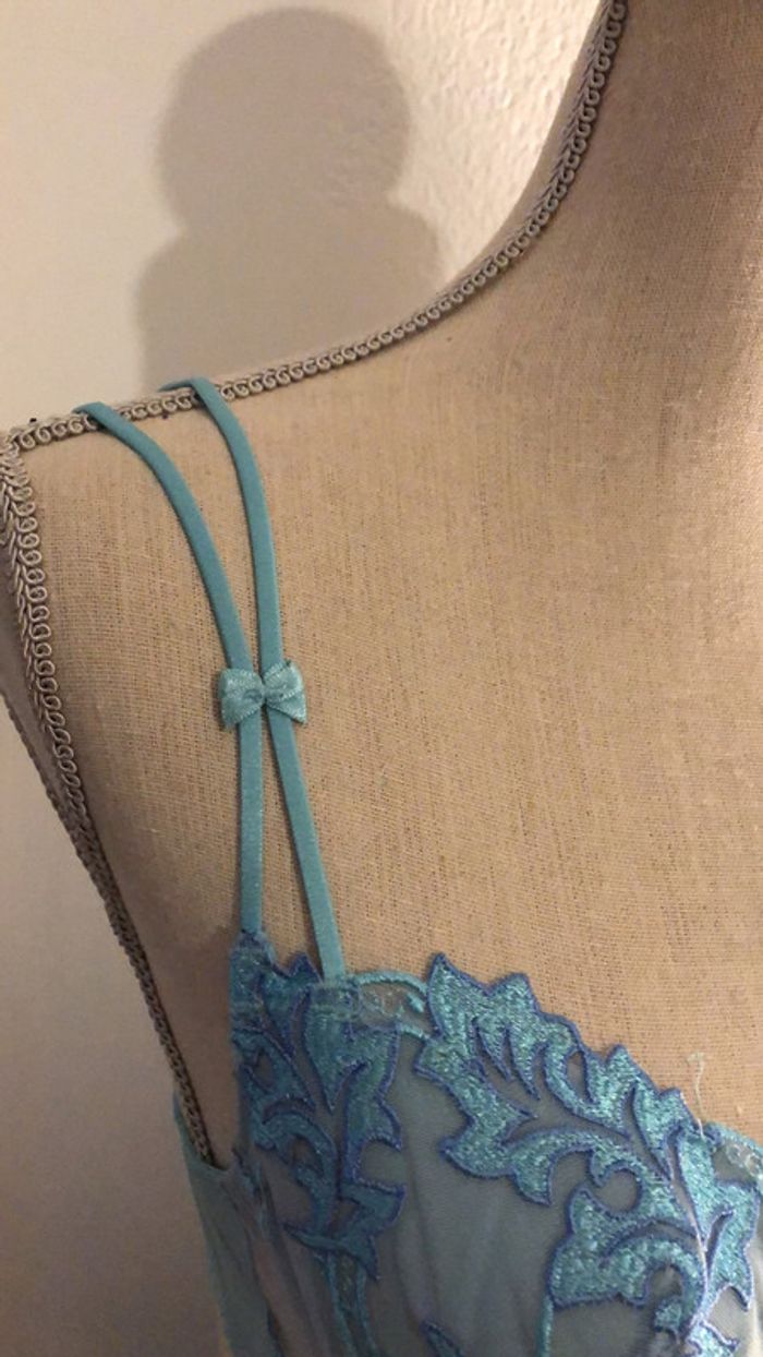 Soutien gorge bleu - photo numéro 2