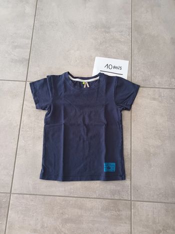 T-shirt bleu marine Orchestra 10 ans