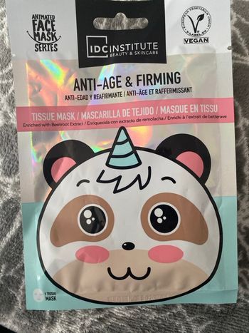 Masque visage en tissu 