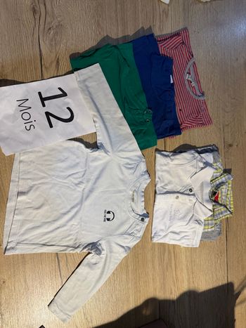 Lot maillot manches longues 