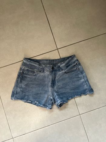 Short en jean 14 ans