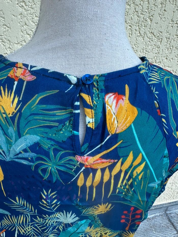 🌸 Blouse à fleurs style marin – Burton – Neuve 🌸 - photo numéro 10